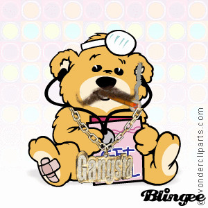 This Gangsta Teddy Bear...