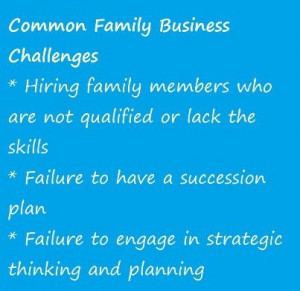 Common Family Business Challenges
