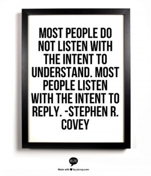 Stephen R. Covey quote in Quotes & other things