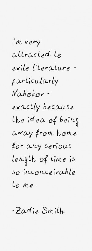 Return To All Zadie Smith Quotes