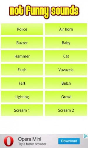 Annoying Sounds soundboard screenshot for Android