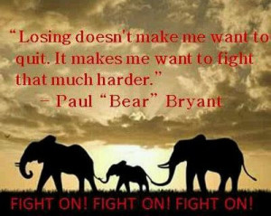 Not a Coach like Bear Bryant!! The Best!!