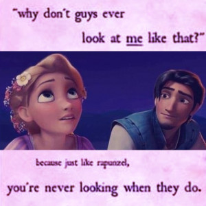 Rapunzel and Flynn Ryder