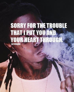 Lil wayne rap quotes and sorry sayings new