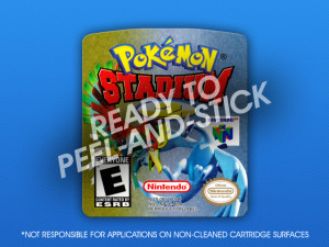 Pokemon Stadium Label Add