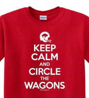 Home —— Keep Calm and Circle the Wagons T-Shirt