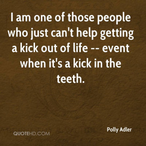 Polly Adler Quotes | QuoteHD