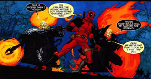 Ghost Rider Vs Deadpool