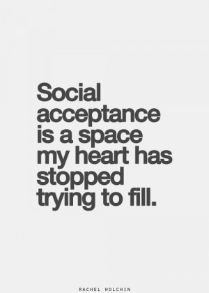 social acceptance