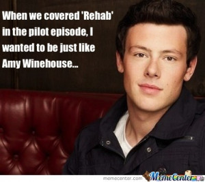 Cory Monteith Quote