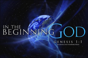 Bible Verses In The Beginning Genesis 1:1 Earth Creation Wallpaper