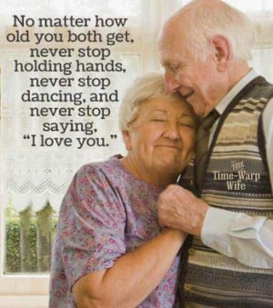 Growing old together...
