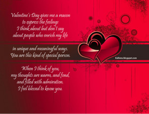 Blessed to know You | Valentine Poetry Wallpaper
