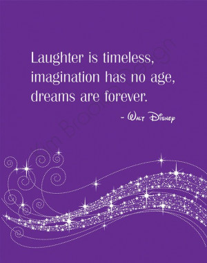 Disney Quote Wall Art, 11×14 Print