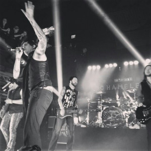 Still can't believe I met them! Hinder