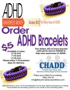 is ADHD Awareness Month - and to help bring greater awareness to ADHD ...