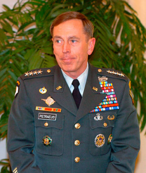 commander of US forces in Iraq and Afghanistan, General David Petraeus ...