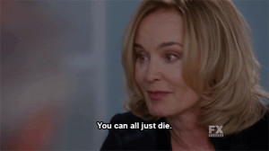 american horror story, dead, die, fx, jessica, witch