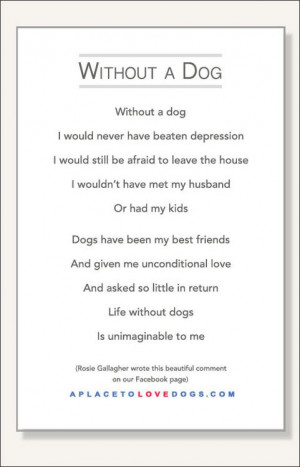 Quotes About Losing a Dog