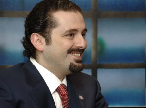 Saad Hariri Leader of Lebanese Parliamentary Majority wnhires mb1
