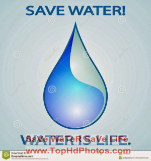 save water save life wallpaper