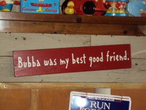 Forrest Gump Bubba Shrimp Quote
