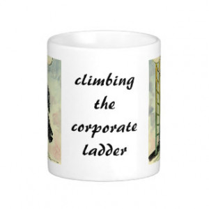 vintage_graduation_climbing_the_corporate_ladder_mug ...