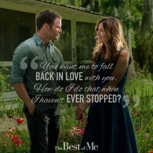 The best of me- nicholas sparks