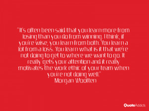 Morgan Wootten Quotes