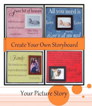 Your Own Custom Picture Frame Gift, song lyric, inspirational quote ...