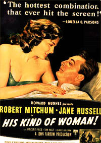 Kind of Woman **** (1951, Robert Mitchum, Jane Russell, Raymond Burr ...