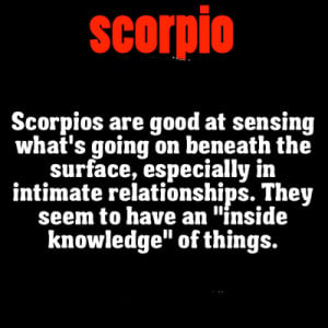 Qualities Of Scorpio