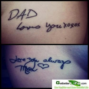 Memorable Tattoos for Dead Relatives or Best Friends - Getting a ...