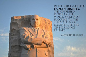In the struggle for human dignity, the oppressed people of the world ...