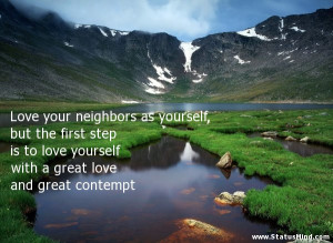 ... love and great contempt - Friedrich Nietzsche Quotes - StatusMind.com