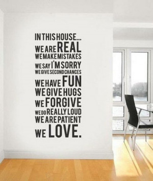 In This House – Love Quote