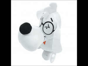 Rocky and Bullwinkle Mr. Peabody Plush