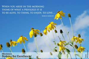 ... , to think, to enjoy, to love... Marcus Aurelius #quote #HRockstars