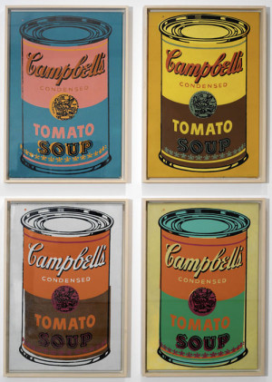 Campbell’s Soup Does Andy Warhol