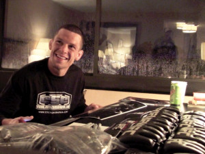... signing with Nate Diaz! #UFC #MMA: Mma Autograph, Ufc Mma, Brother Mma