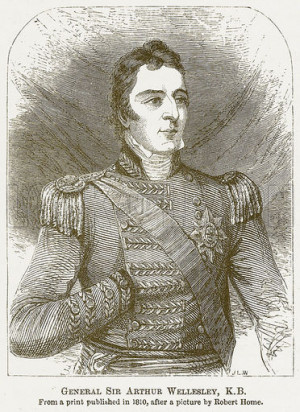 General Sir Arthur Wellesley K B Illustration for A Comprehensive