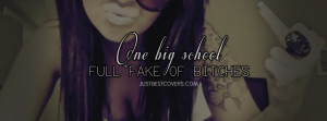 Click to view one big school full fake facebook cover photo