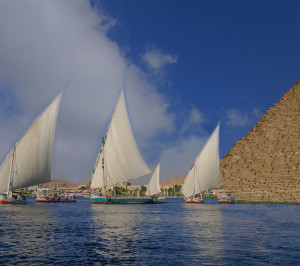 Sailing The Nile River