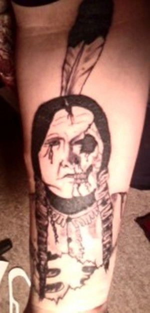 Sitting Bull Tattoo