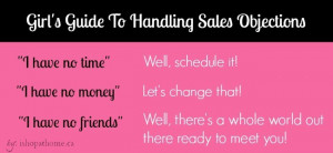 Direct Seller’s Guide To Handling Objections
