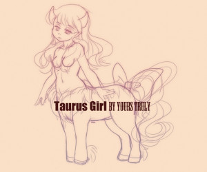 This was pretty much inspired by my zodiac sign, go Taurus!