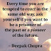 Inspirations of Deepak Chopra Quotes