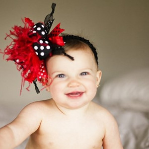 Over The Top Hair Bow Funky