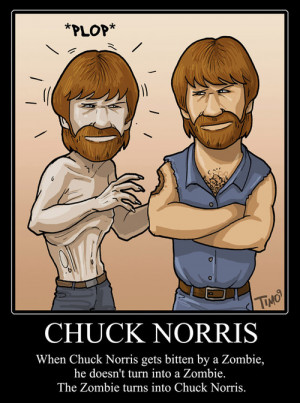 Chuck Norris versus Zombies
