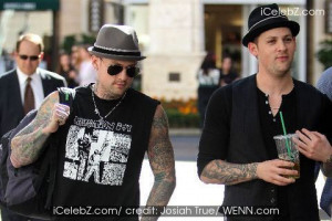 Good Charlotte film an interview for entertainment news show 'Extra ...